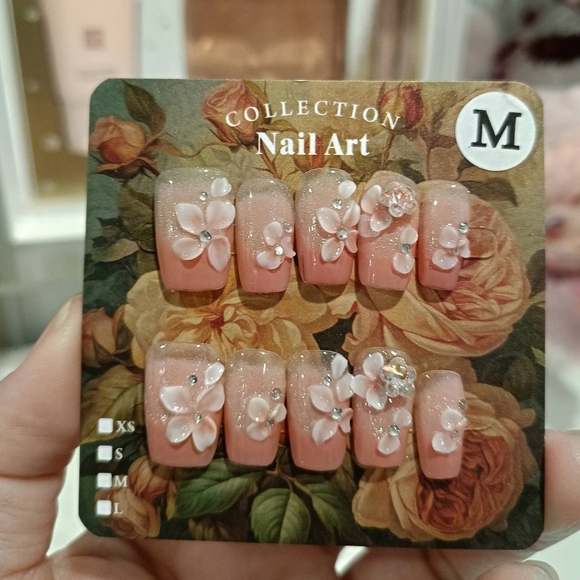 Other - GLAM- Peach Glitter Ombre